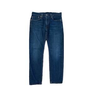 Levi Strauss 505 Men’s Denim Blue Jeans 34x32 Straight Leg